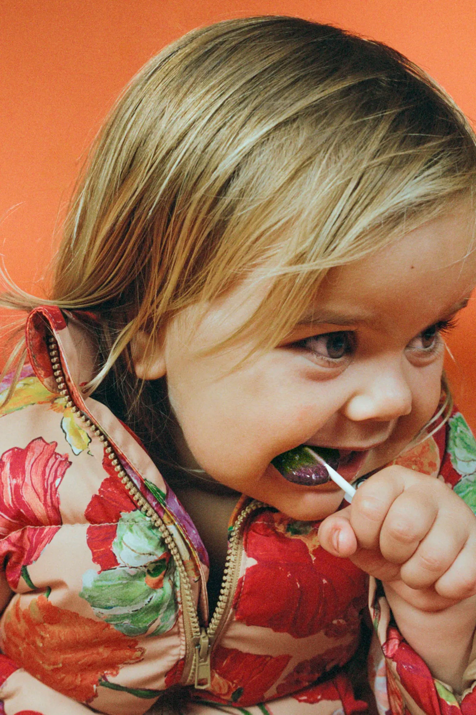 Kids>Cult Gaia POLINA BABY PUFFER - PAINTED FLORAL