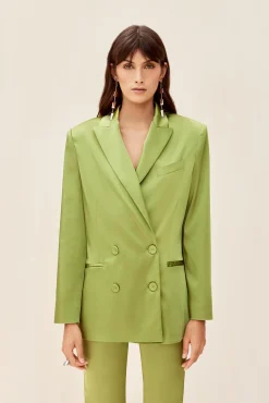 Outerwear|Sets>Cult Gaia RENE JACKET - Olea