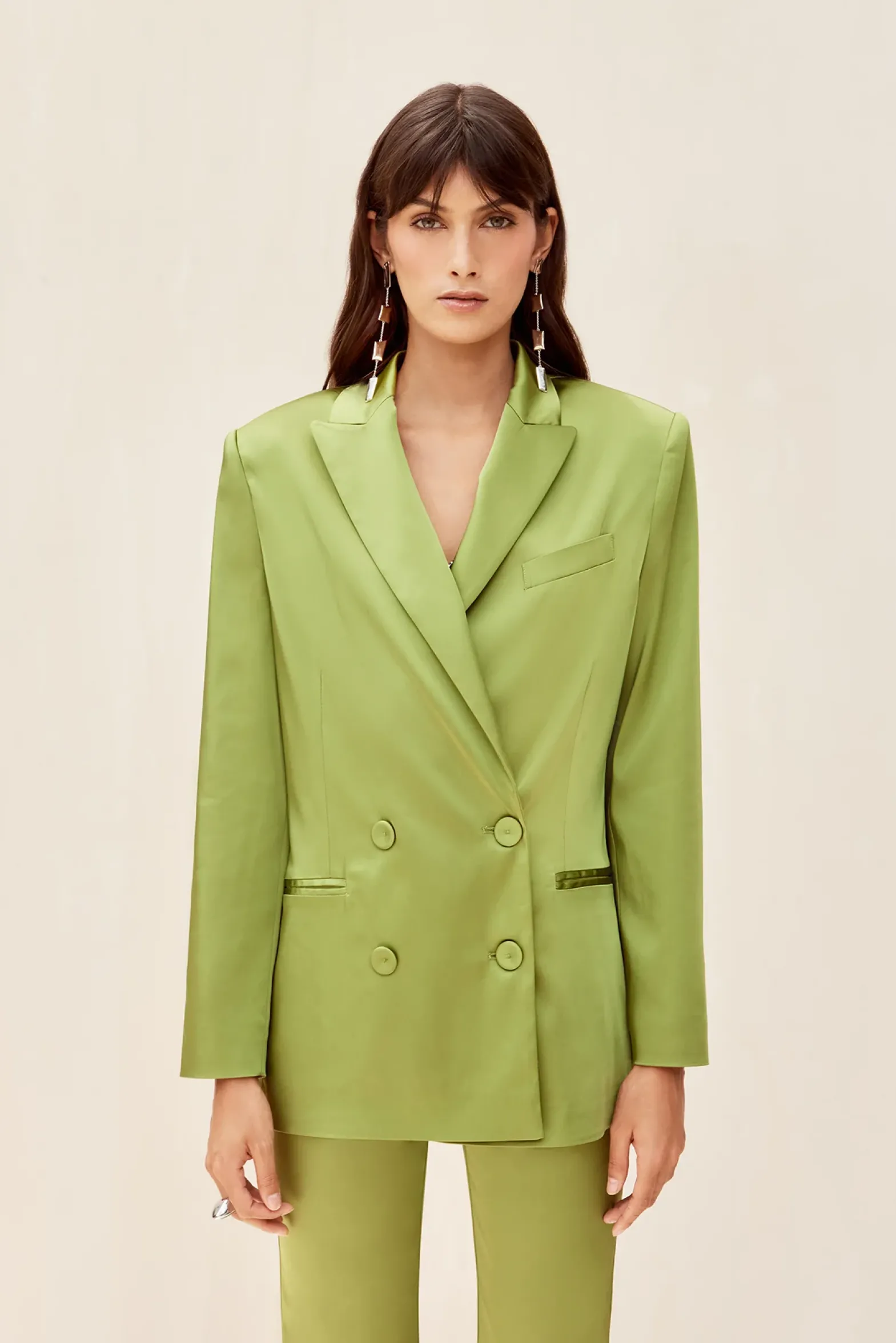 Outerwear|Sets>Cult Gaia RENE JACKET - Olea