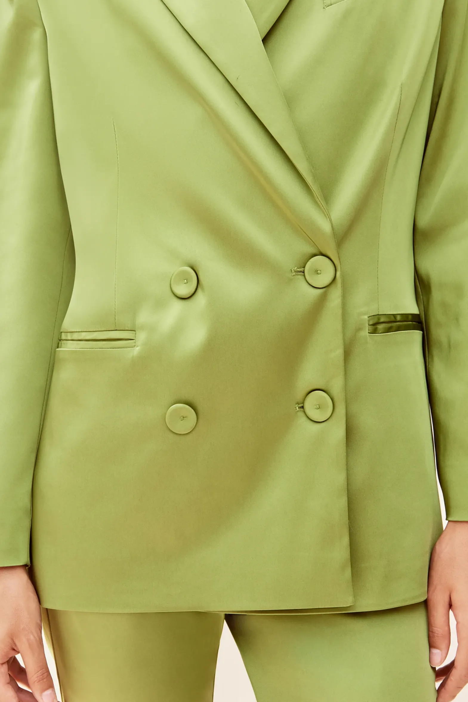 Outerwear|Sets>Cult Gaia RENE JACKET - Olea