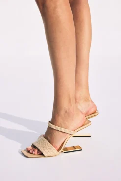 Sandals|Shoes>Cult Gaia RENE SANDAL - Natural