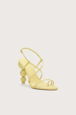 Sandals|Shoes>Cult Gaia ROBYN SANDAL - Lemon Sorbet