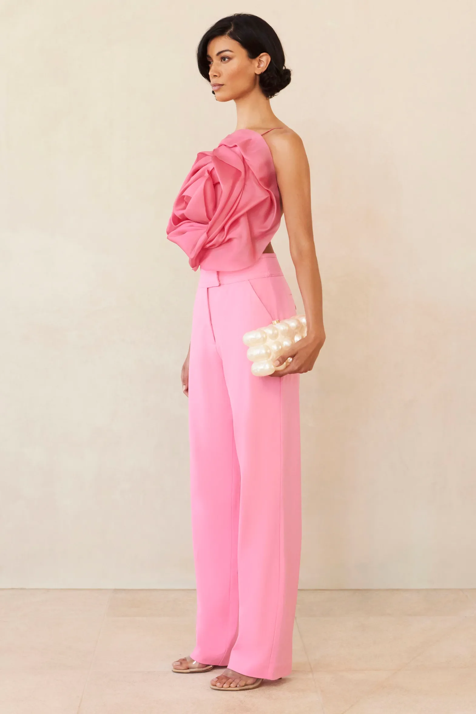 Tops>Cult Gaia ROSA TOP - Rosado