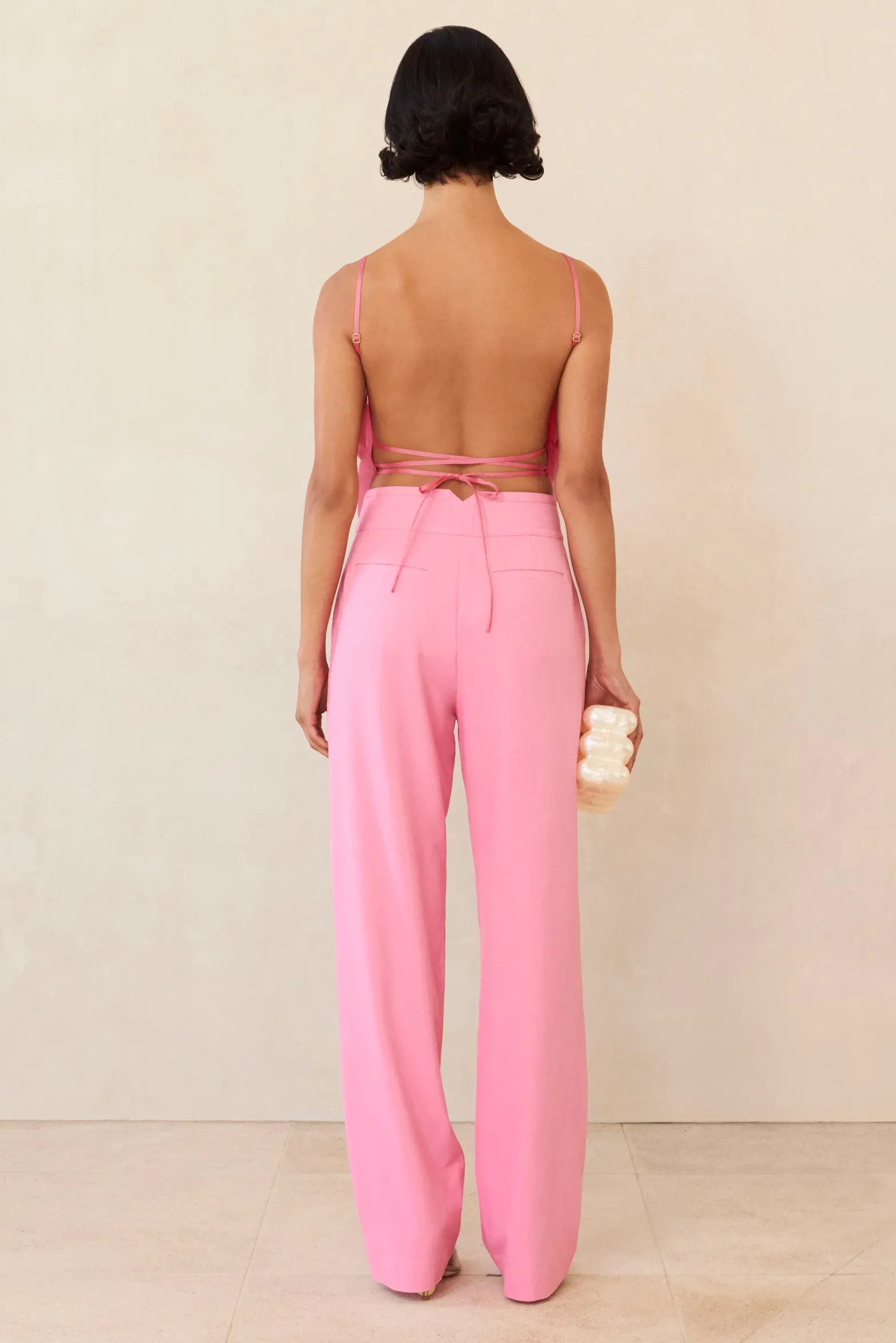 Tops>Cult Gaia ROSA TOP - Rosado