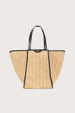Tote Bags>Cult Gaia SADIE TOTE BAG - NATURAL