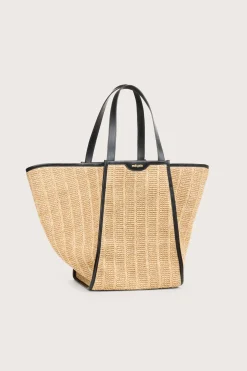 Tote Bags>Cult Gaia SADIE TOTE BAG - NATURAL