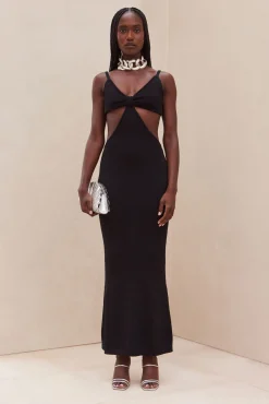 Knits>Cult Gaia SERITA DRESS - Black