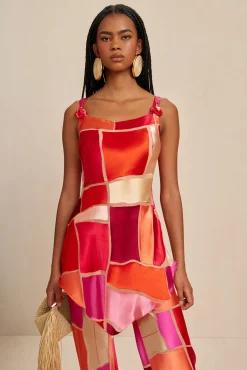 Sets|Tops>Cult Gaia SHALIA TOP - LOLLIPOP MOSAIC Lollipop Multi