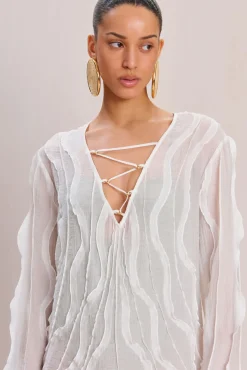 Cover Ups>Cult Gaia SHEMARIAH COVERUP - Off White