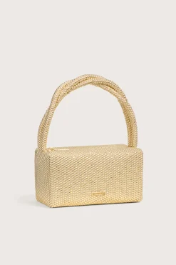 Mini Bags>Cult Gaia SIENNA MINI BAG - Shiny Brass