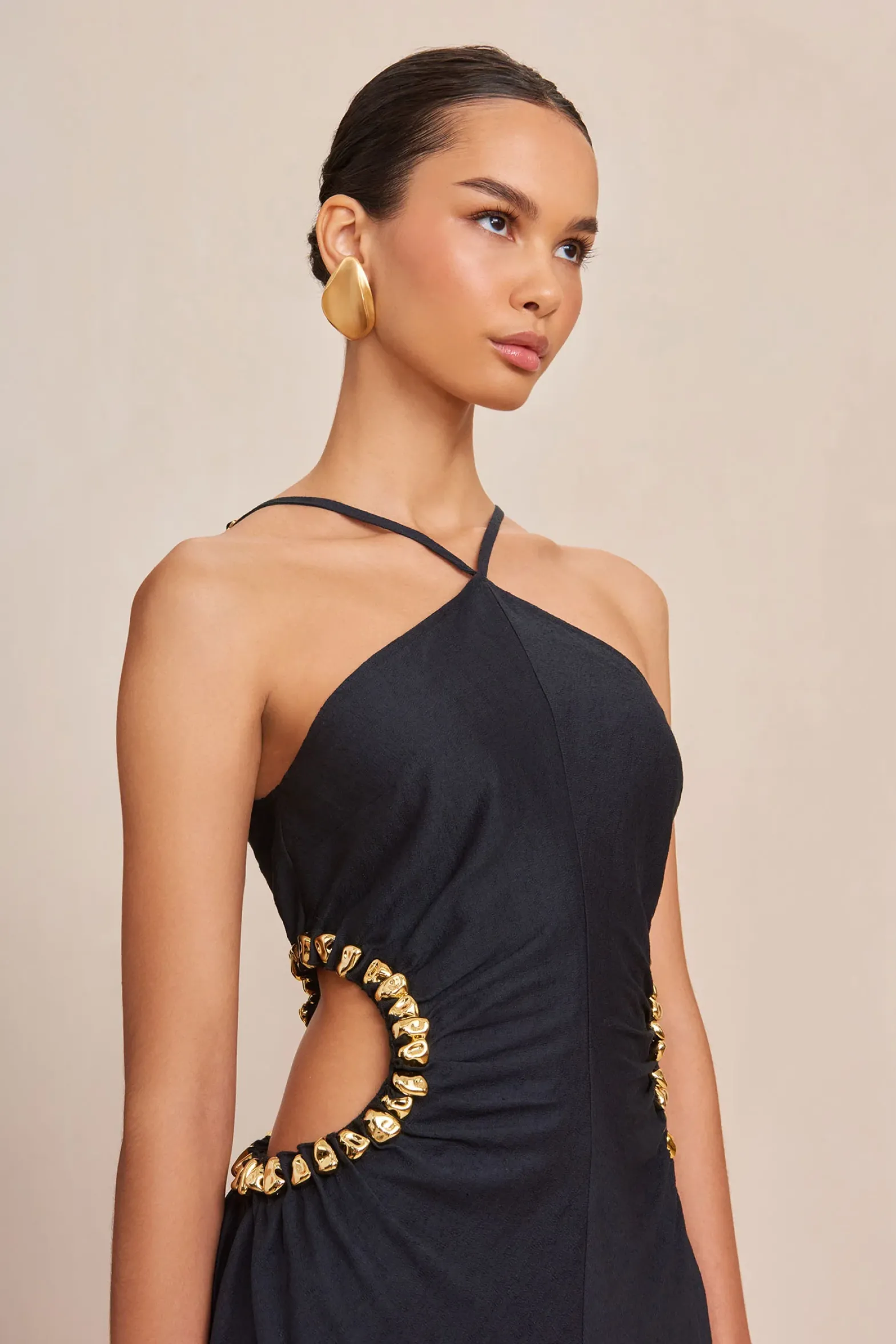 Dresses>Cult Gaia SILVIA DRESS - Black