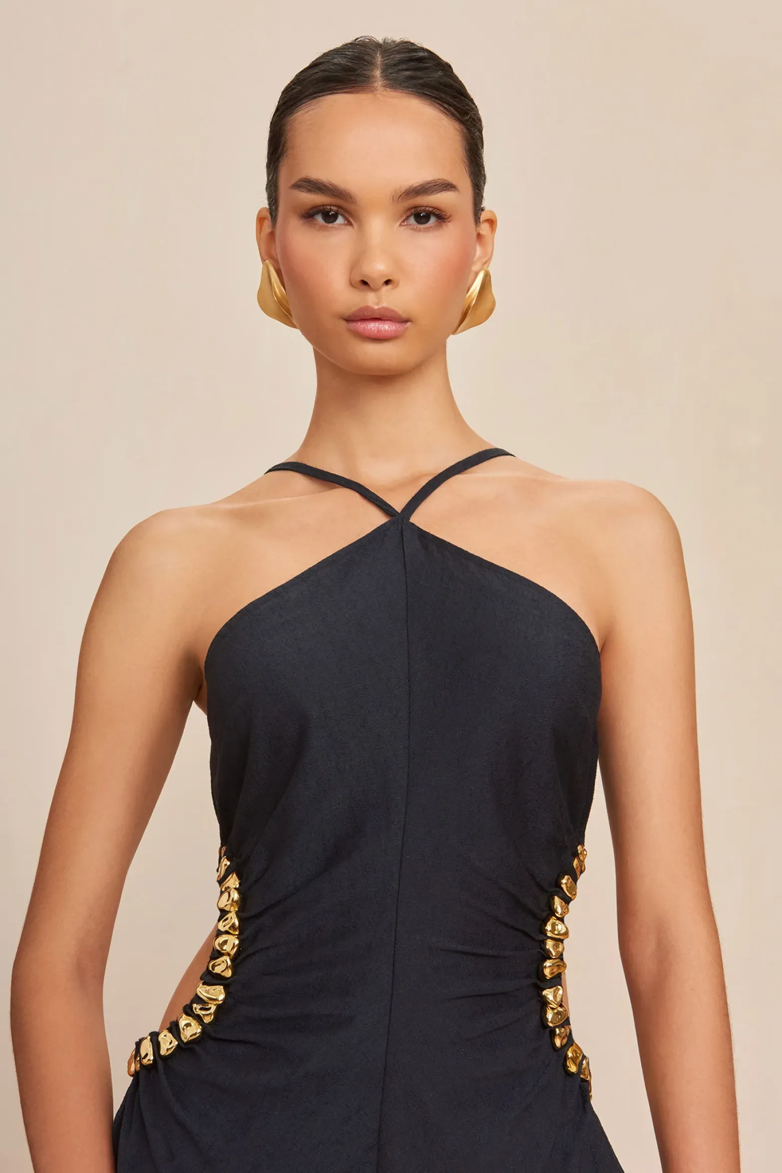 Dresses>Cult Gaia SILVIA DRESS - Black