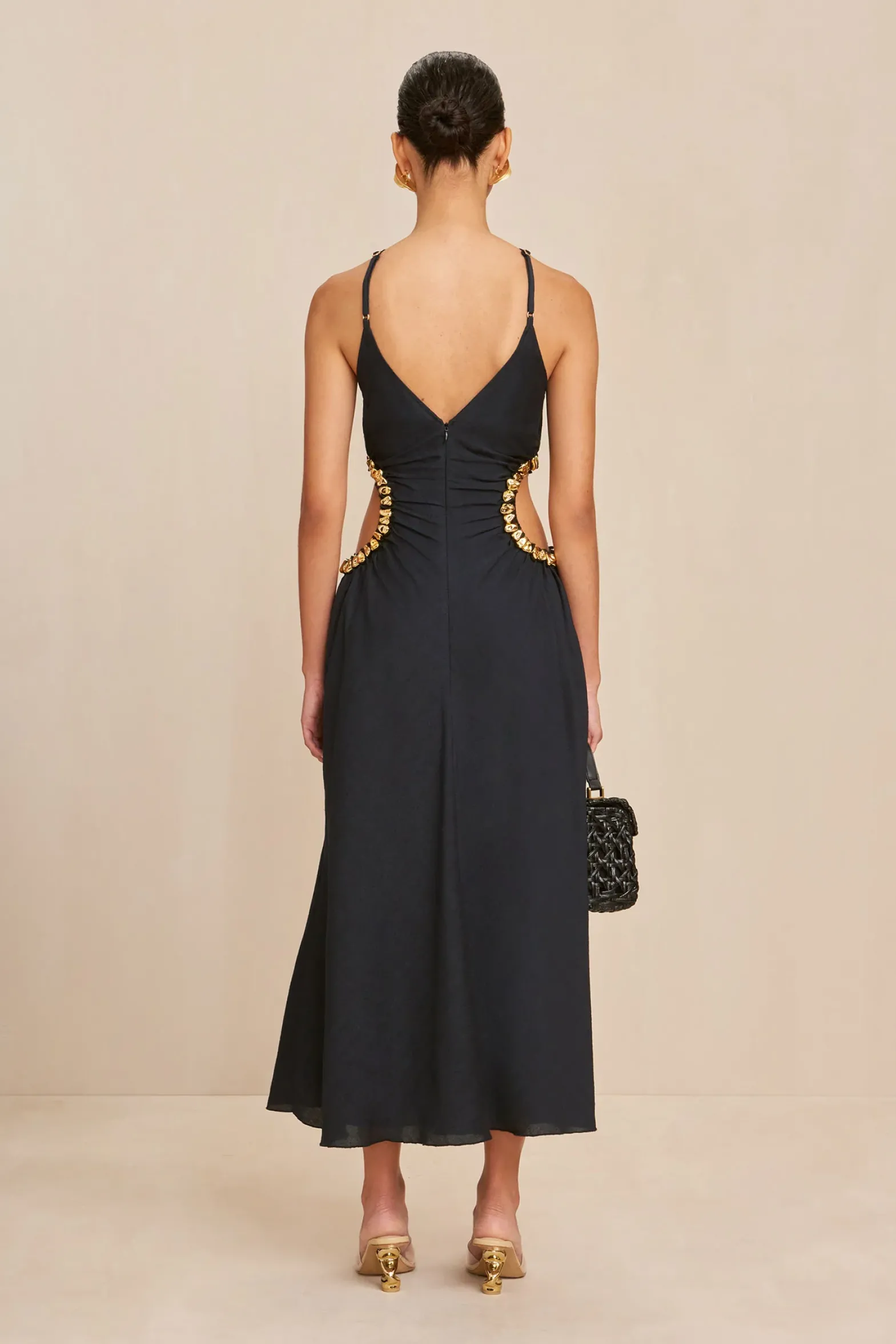 Dresses>Cult Gaia SILVIA DRESS - Black