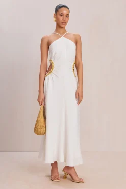 Dresses>Cult Gaia SILVIA DRESS - Off White