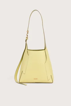 Shoulder Bags>Cult Gaia SIMONA SHOULDER BAG - Lemon Sorbet