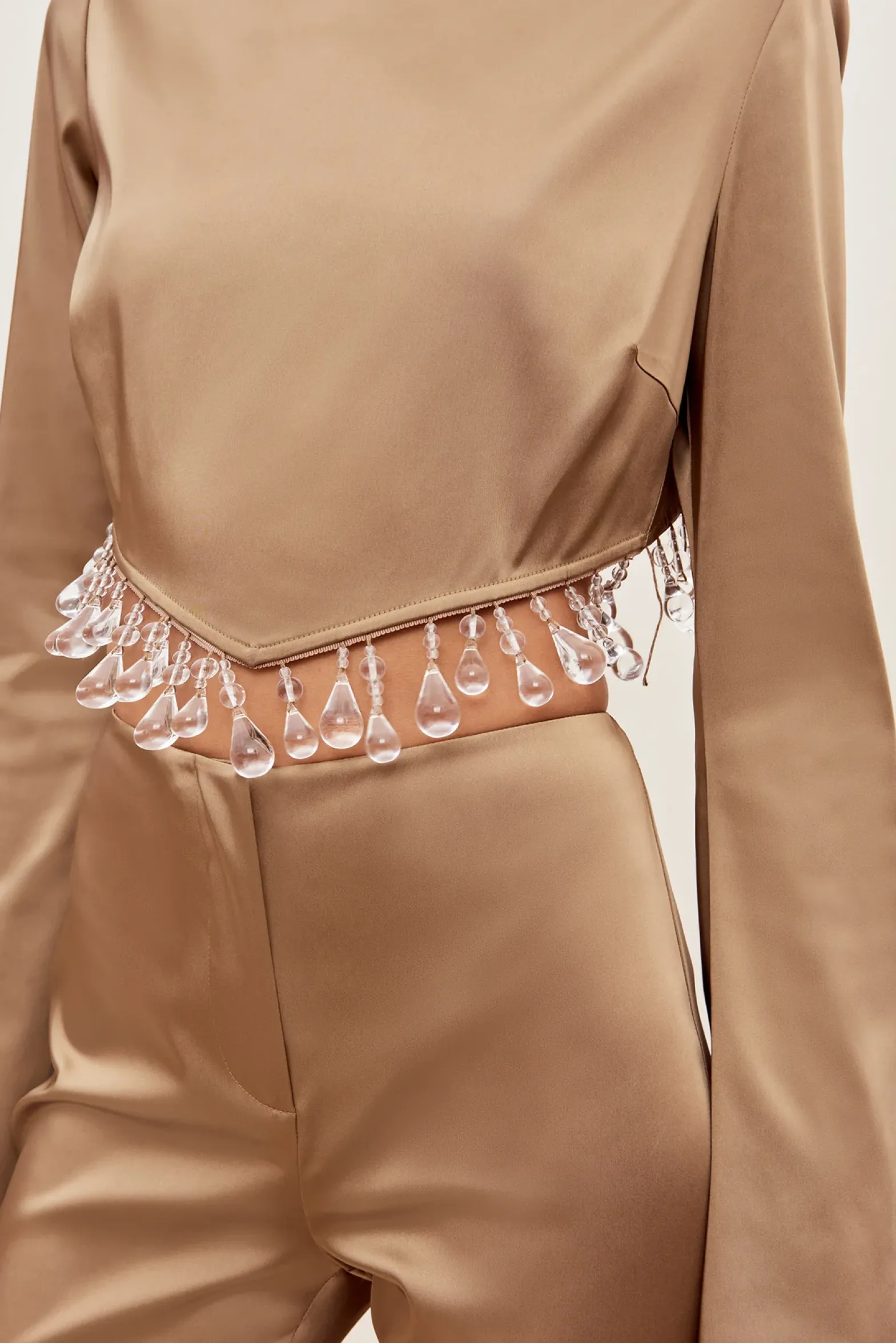 Tops>Cult Gaia SOLAY TOP - Affogato