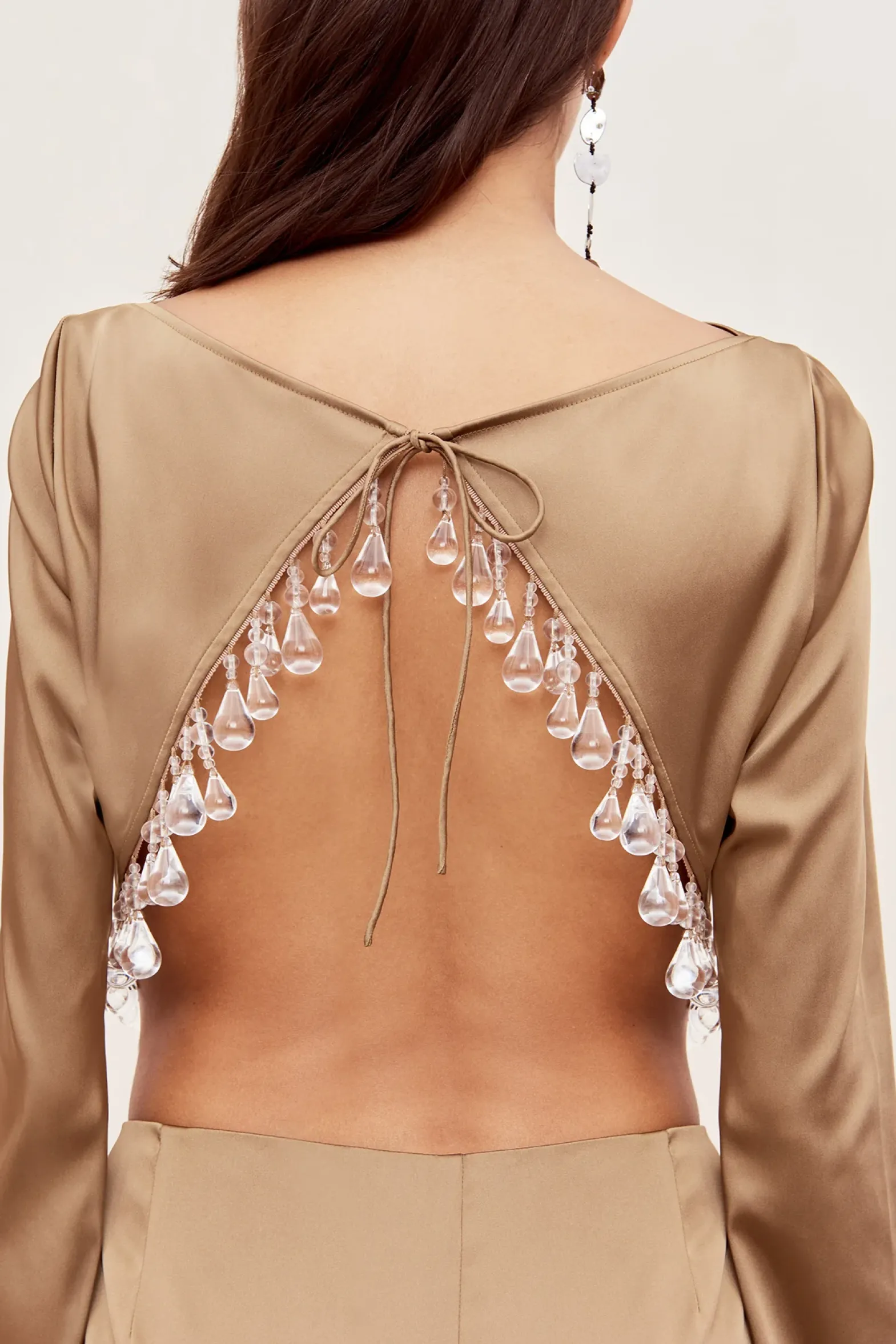 Tops>Cult Gaia SOLAY TOP - Affogato