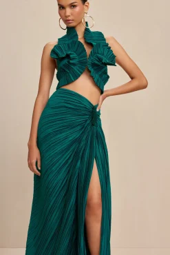 Sets|Bottoms>Cult Gaia SONOMA SKIRT - Seamoss