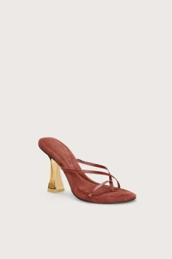 Evening|Sandals>Cult Gaia SORIAH SANDAL - Mahogany