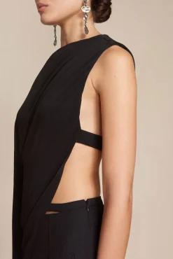 Tops>Cult Gaia STACIA TOP - Black