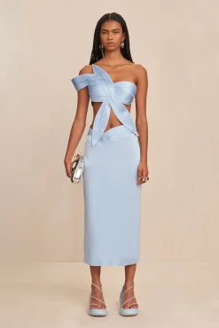 Gowns|Dresses>Cult Gaia SVETLANA GOWN - Marine