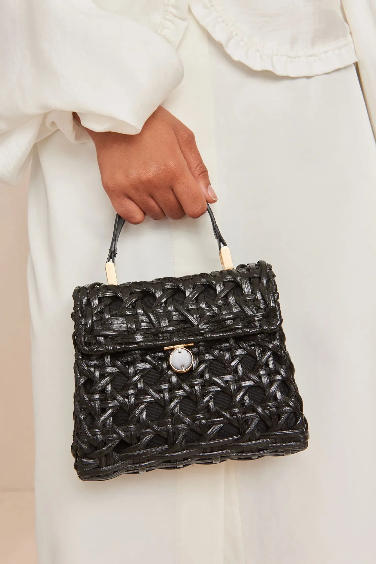 Crossbody Bags|Mini Bags>Cult Gaia SYBIL CROSSBODY BAG - Black