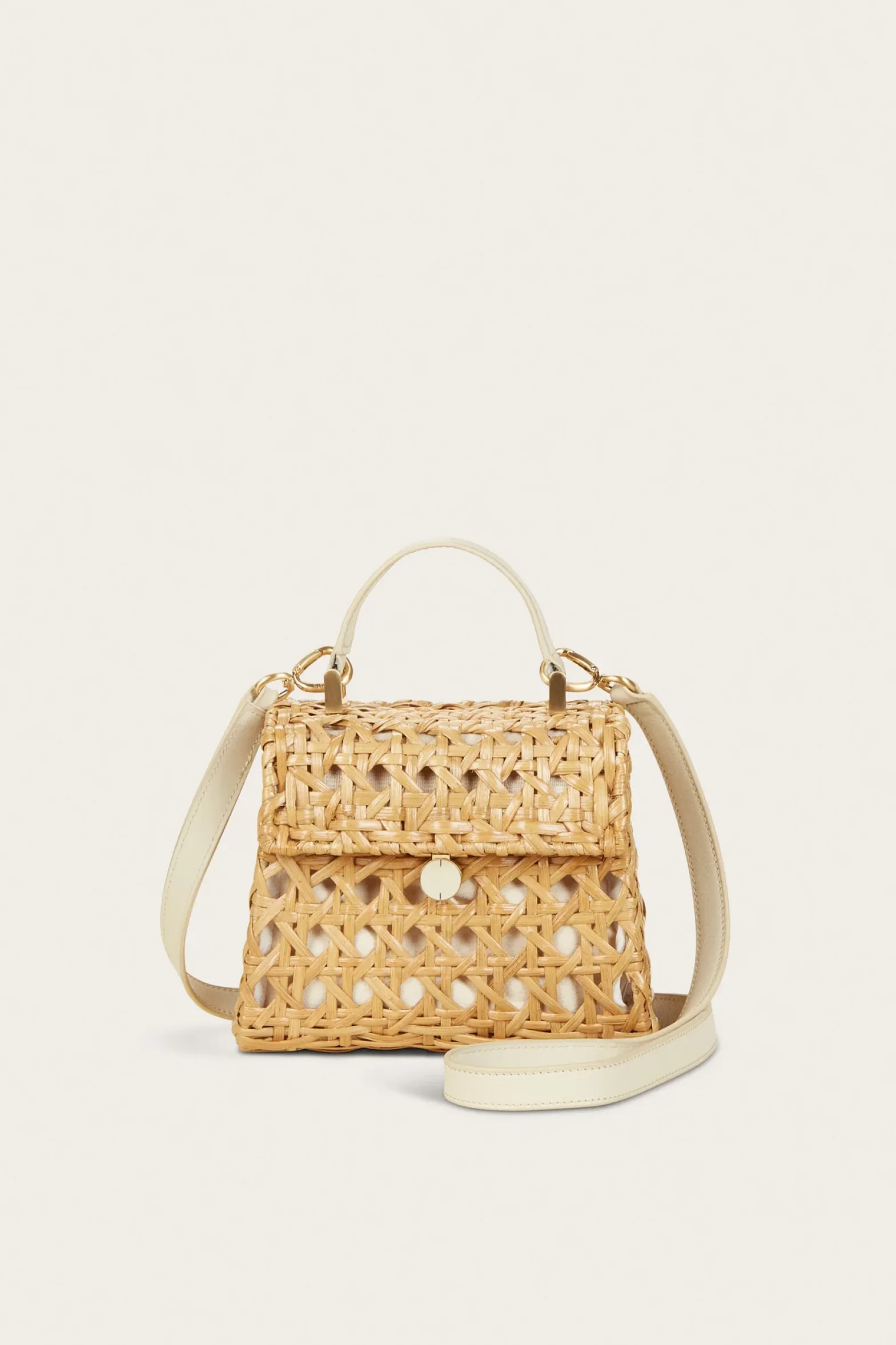 Crossbody Bags|Mini Bags>Cult Gaia SYBIL CROSSBODY BAG - Natural