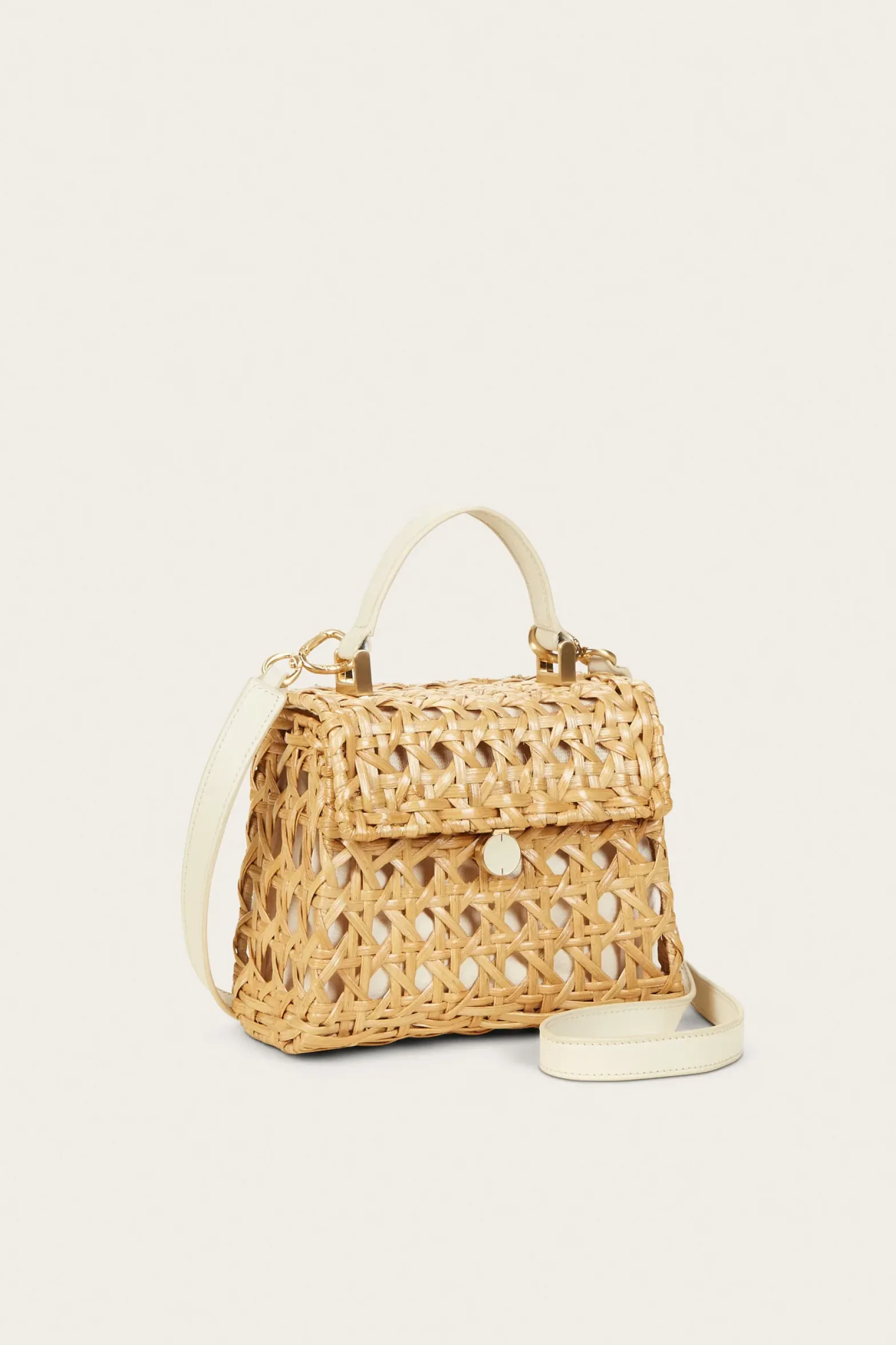 Crossbody Bags|Mini Bags>Cult Gaia SYBIL CROSSBODY BAG - Natural