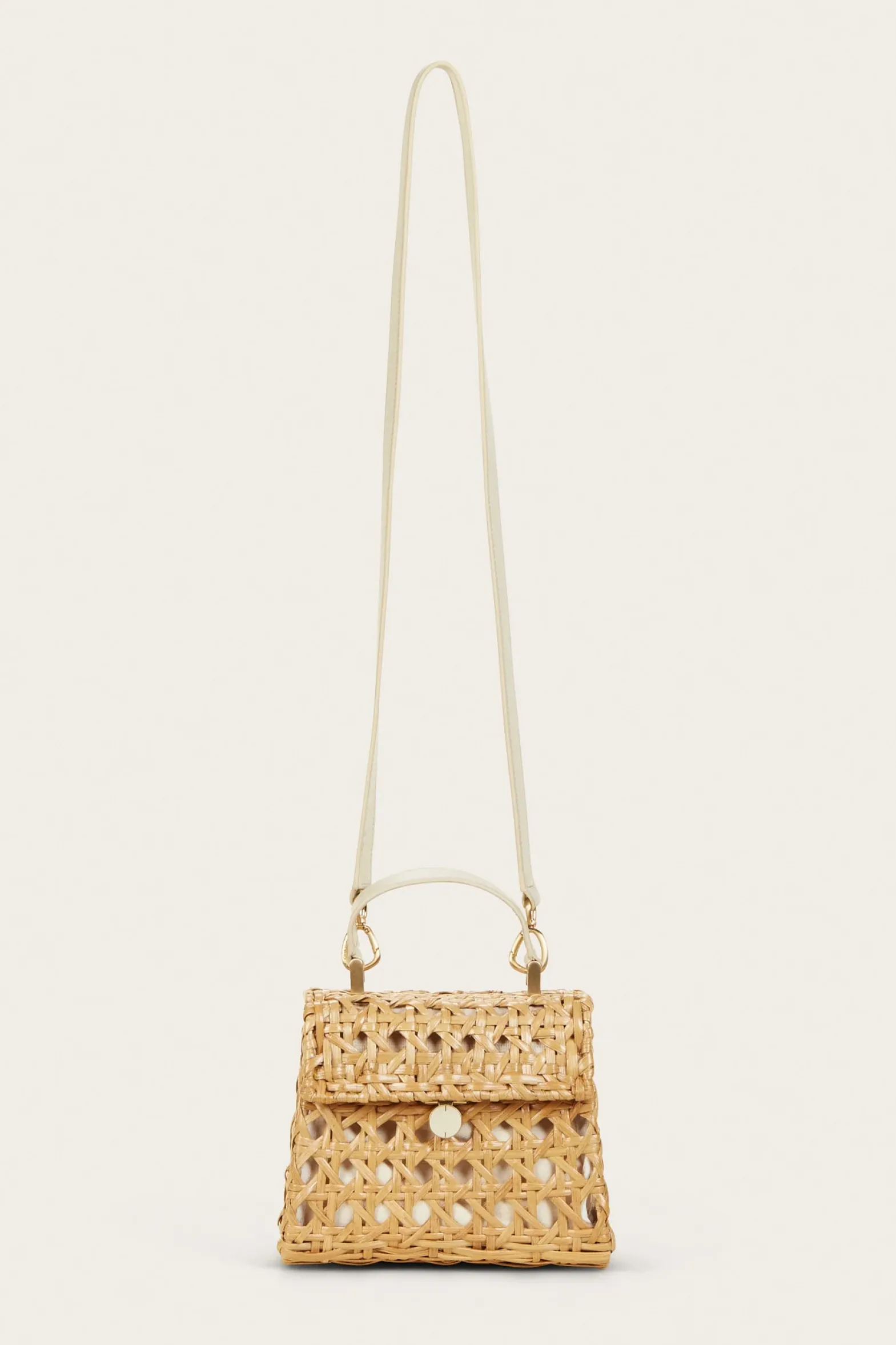 Crossbody Bags|Mini Bags>Cult Gaia SYBIL CROSSBODY BAG - Natural