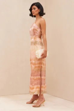 Gowns>Cult Gaia TASMIN DRESS - Dusty Dye