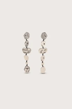 Earrings|Jewelry>Cult Gaia VAL EARRING - Shiny Silver