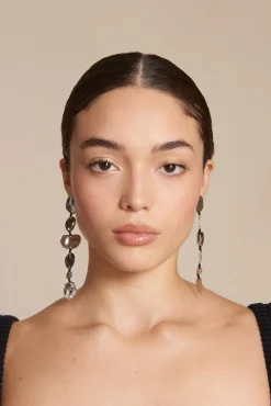 Earrings|Jewelry>Cult Gaia VAL EARRING - Shiny Silver