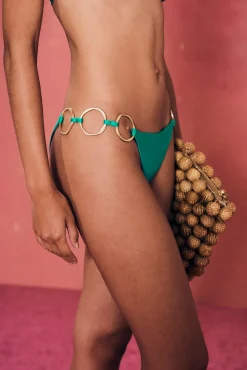 Bikinis>Cult Gaia ZOEY BIKINI BOTTOM - Erba